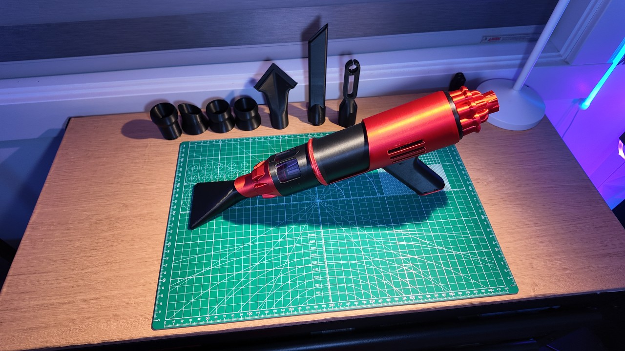 POV: 3D Printing a Handheld Vacuum Cleaner MakerWorld Kit Build