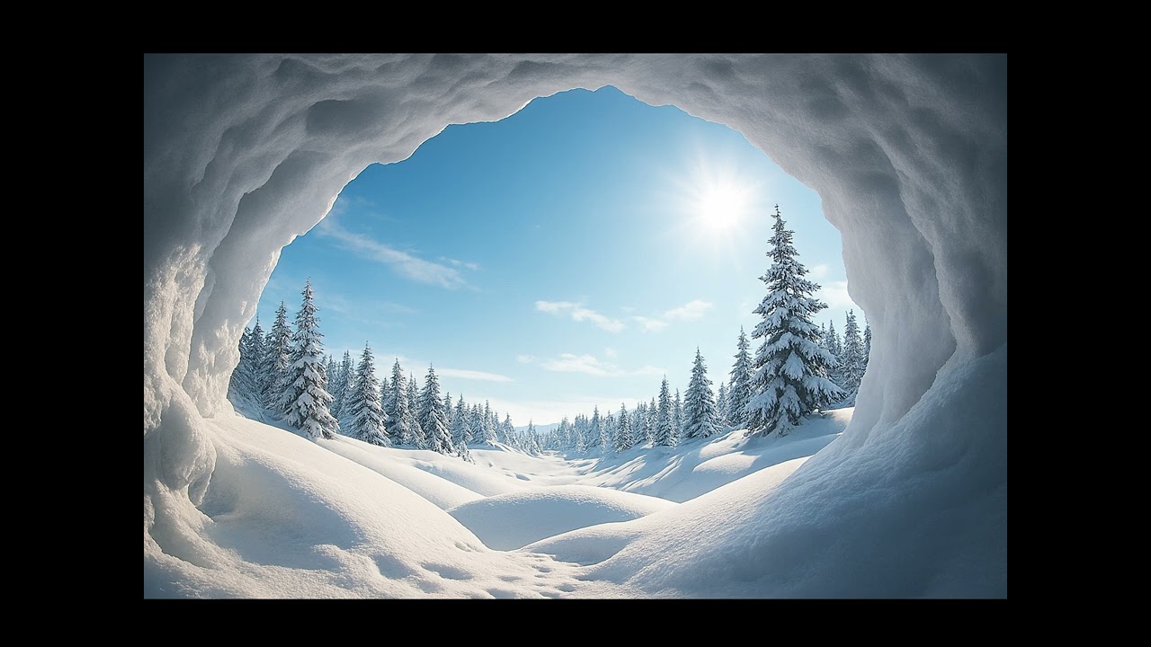 Snow cave