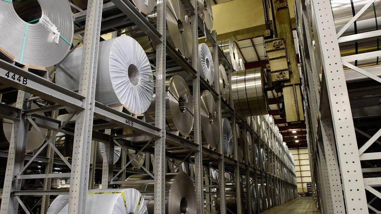 Ease of Loading & Unloading Coils on Dexco® Coil Racks