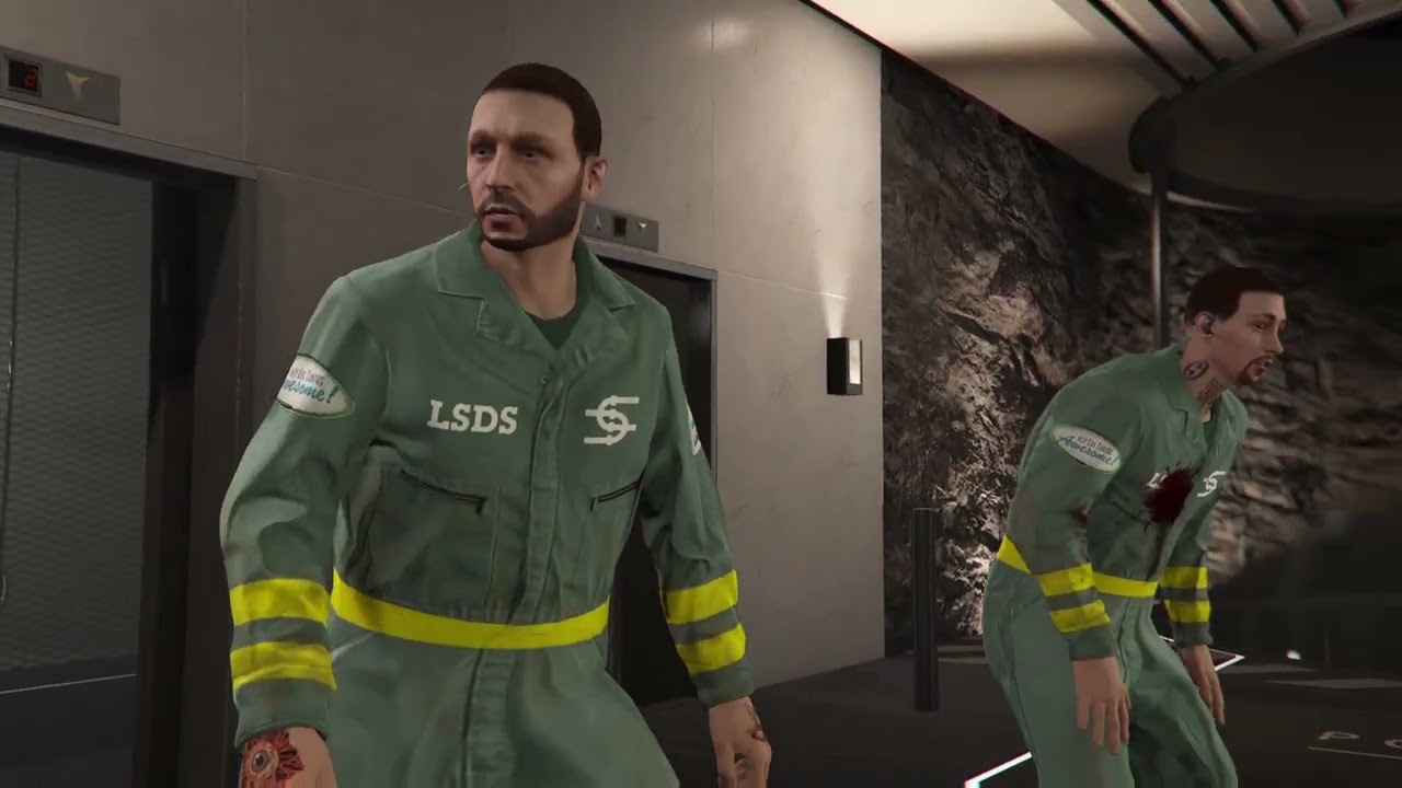 GTA Online..  Chop Shop... Clean Poop For Money!