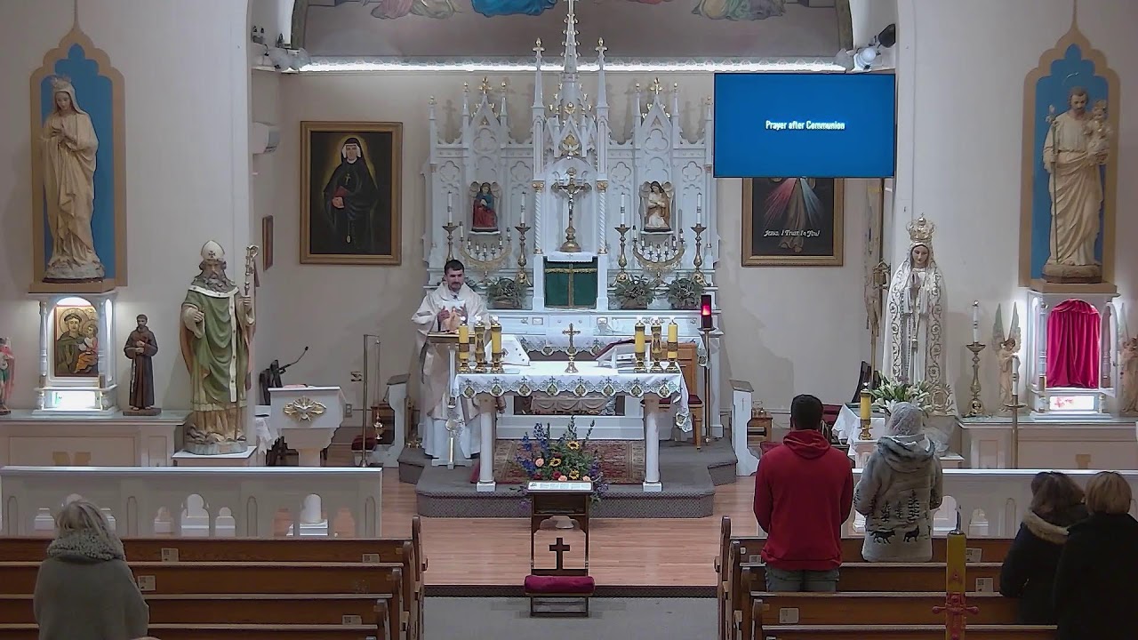 Adoration of the Blessed Sacrament and Holy Mass, Friday, January 30, 2026