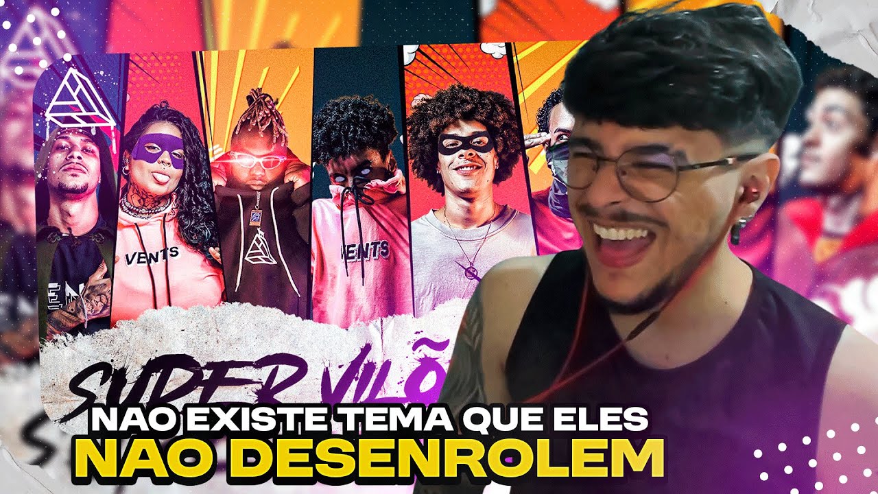 ALAN REAGE A TEMA: SUPERVILÕES - EP 04 - TROPA DA VENTS | REACT
