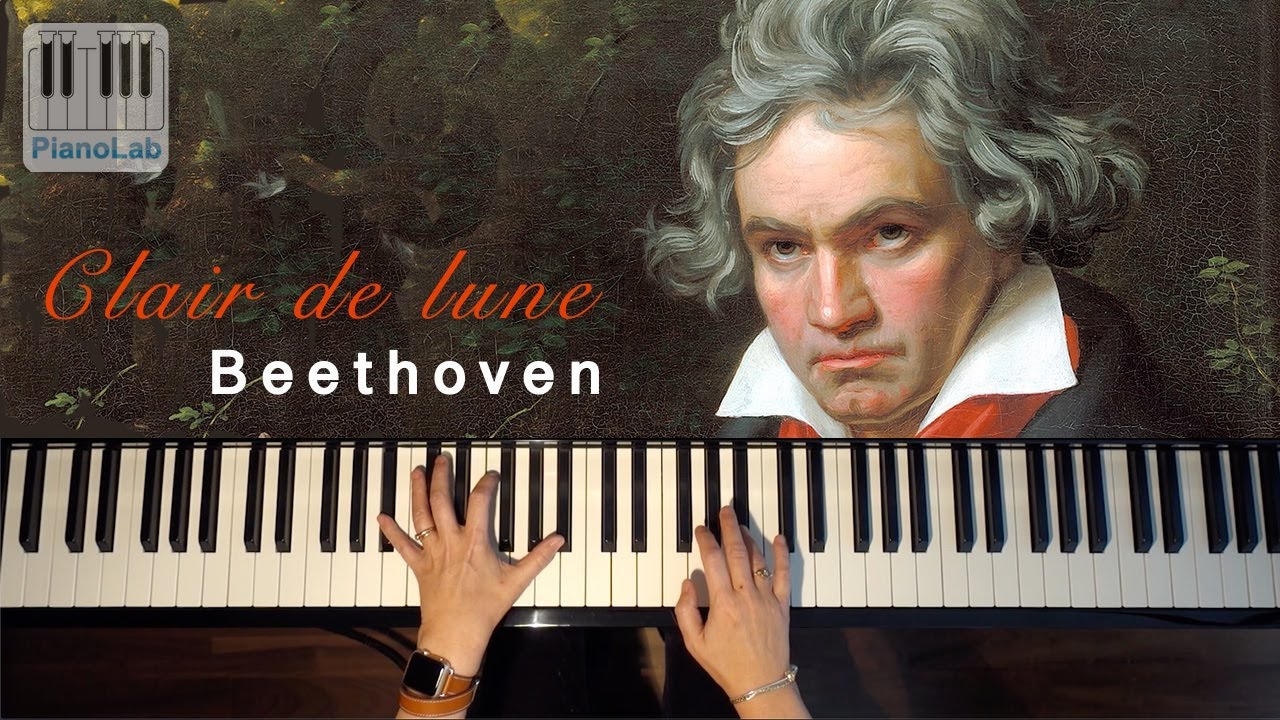 Moonlight Sonata - Beethoven - Clair de Lune - piano