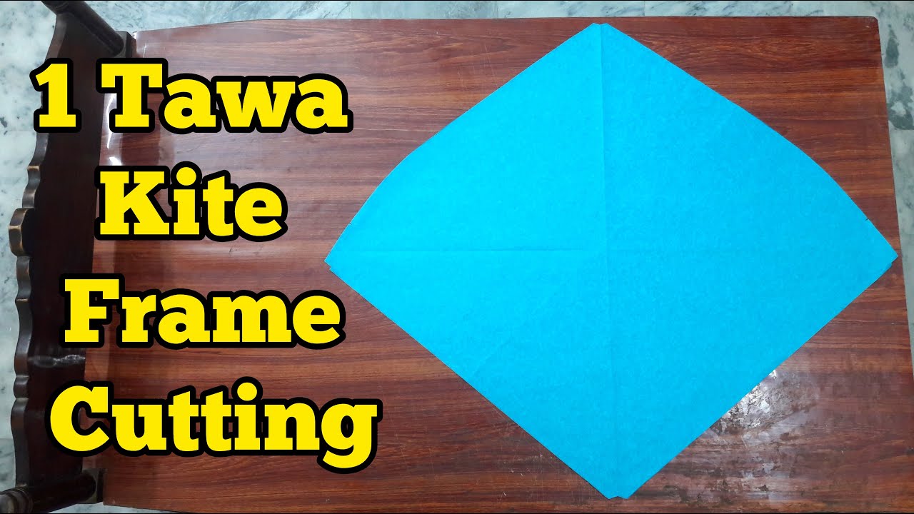 Kite Frame | How to Make 1 Tawa Kite Farma | How to Cut 1 Tawa Kite Frame​ !