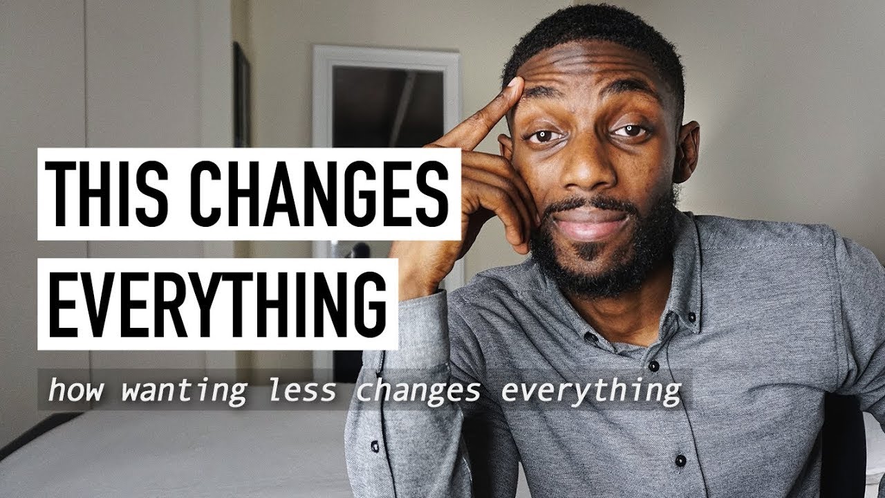 How One Thing Can Change Your Minimalist Journey [Minimalism Series]
