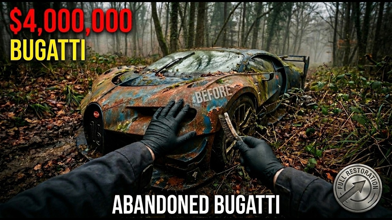 They Left a $4 Million Bugatti to Rot — I Brought It Back! | Full Restoration