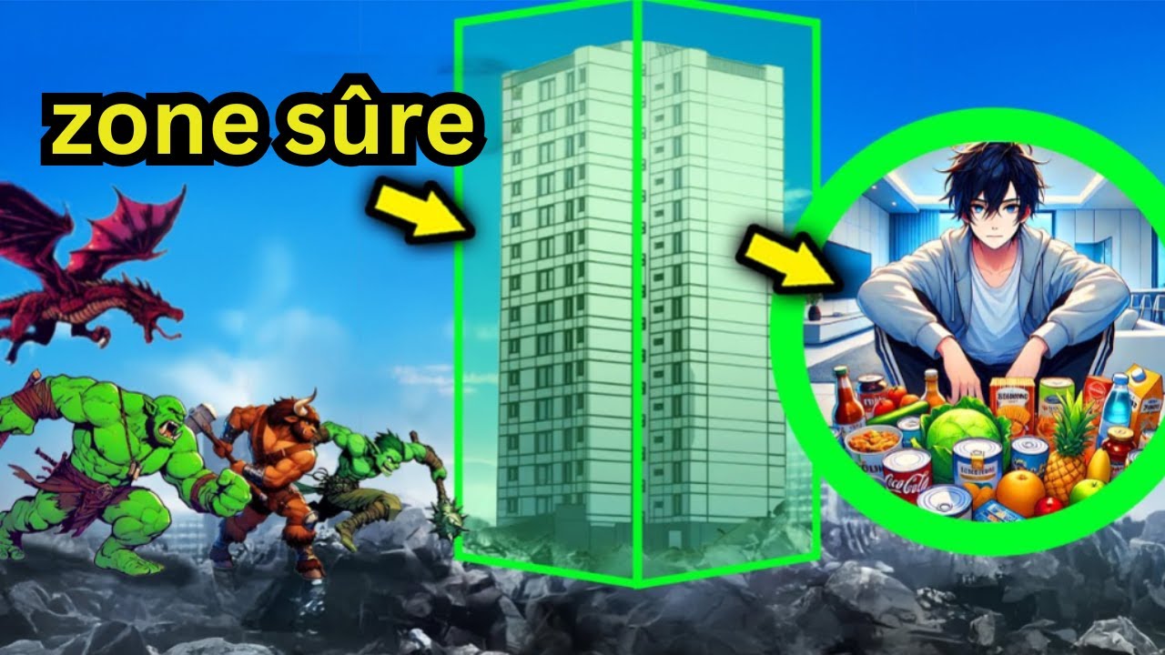Sa maison est la seule zone sûre et il y a de la nourriture en abondance au milieu de l'apocalypse !