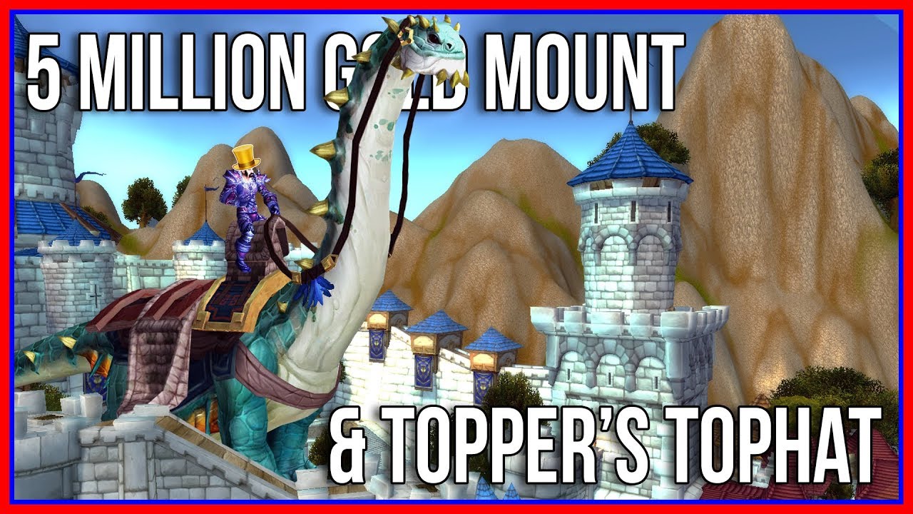 Gold Making End Game: The 5 Million Gold WoW Mount, Mighty Caravan Brutosaur