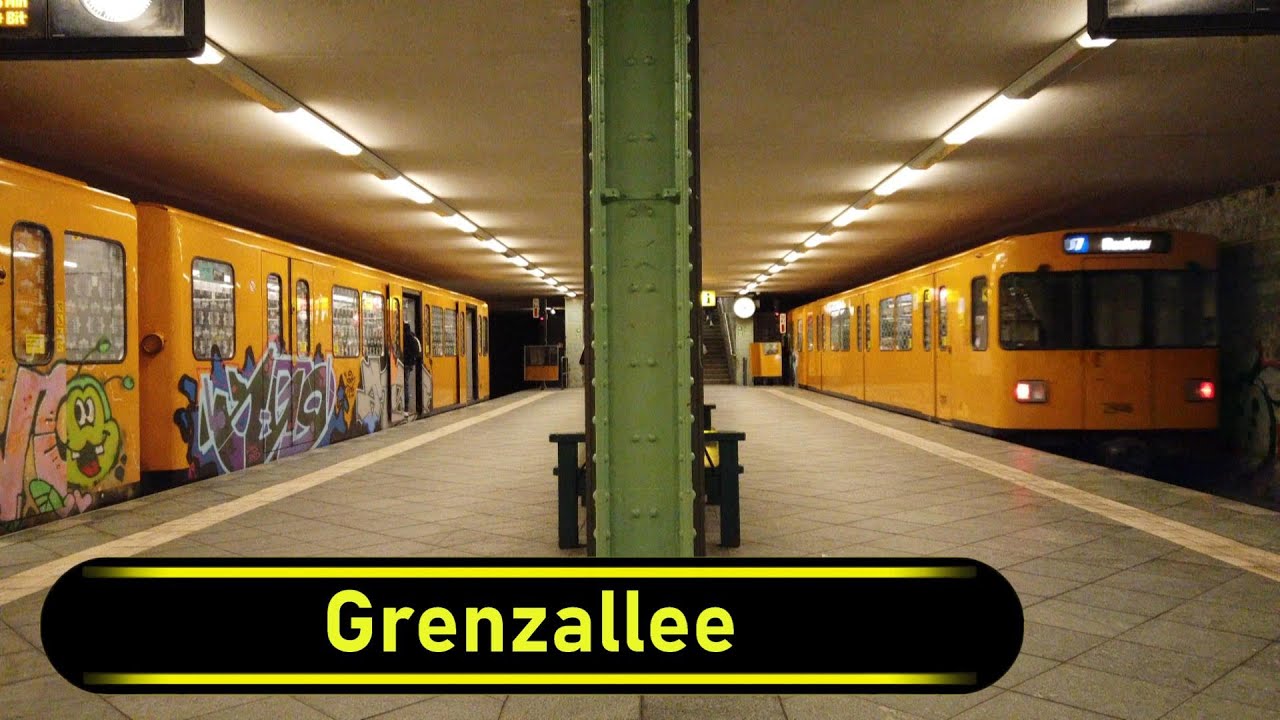 U-Bahn Station Grenzallee - Berlin 🇩🇪 - Walkthrough 🚶