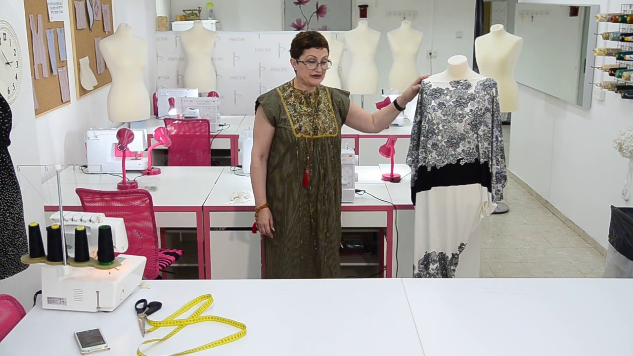 בית ספר Precise פרסייס : how to make oversize dress / איך לבצע שמלת פינוק לעצמך