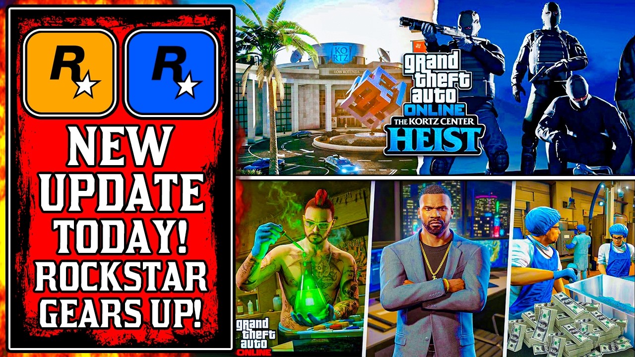 ROCKSTAR PREPARES PLAYERS! The NEW GTA Online UPDATE Today! (New GTA5 Update)
