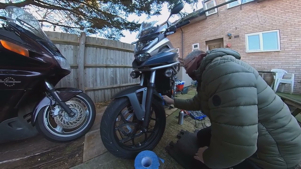 Fitting A Fender Extender To A NC750X