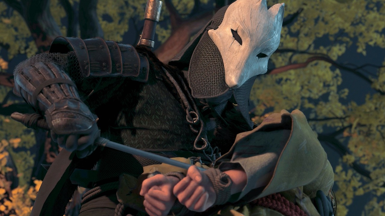 Kitsune Reveals their True Identity Scene - Ghost of Yotei