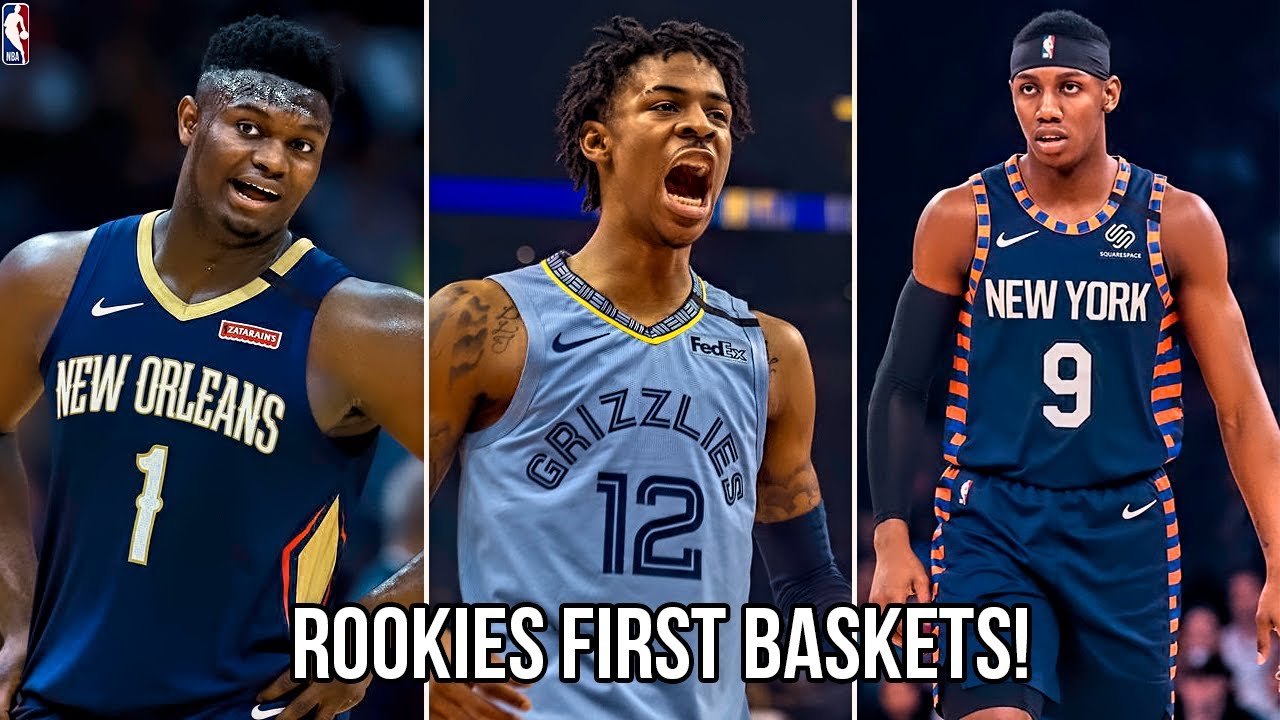 NBA Rookies First Baskets! (2019-20)
