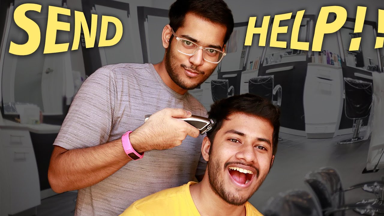 GIVING MY BOYFRIEND HAIRCUT | Indian Queer YouTuber | Gay Couple | Felis Fella