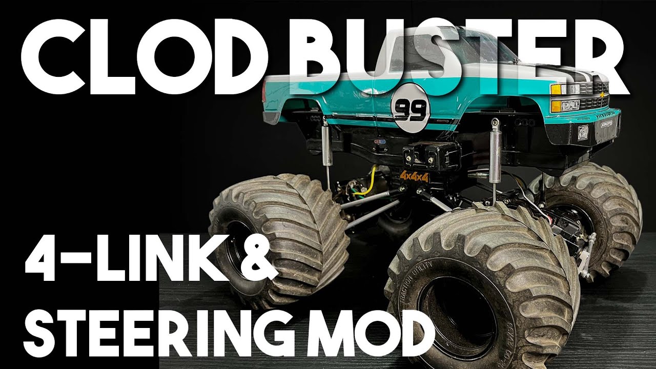 クラッドバスター カスタム 4リンク、ステアリング - Clodbuster 4 link steering mod