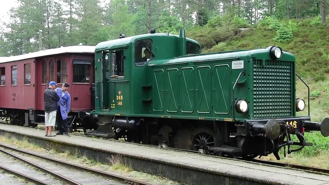 Veteranbanen Bryrup Vrads med Ardelt Traktor