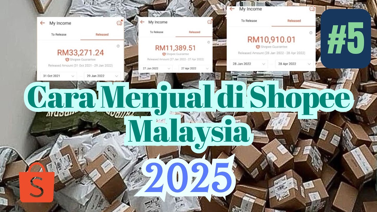 Cara Menjual di Shopee Malaysia 2025 | cara daftar shopee Malaysia beginner