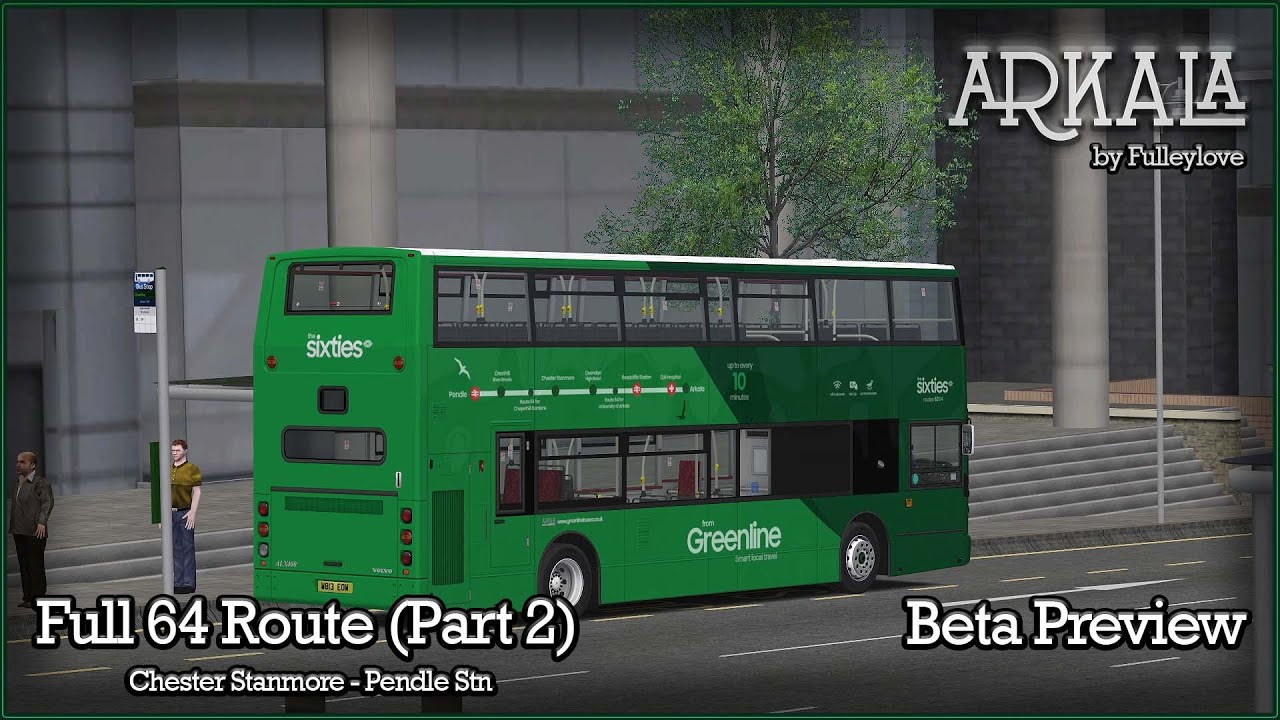 OMSI 2 | Arkala Beta | Route 64 Full Journey Part 2