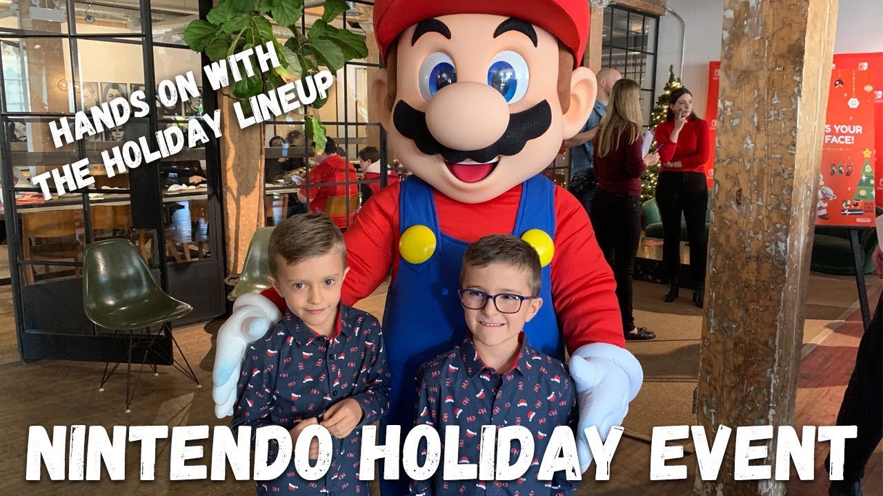 Nintendo Holiday Event - VLOG - Hands-On with Smash & Pokemon