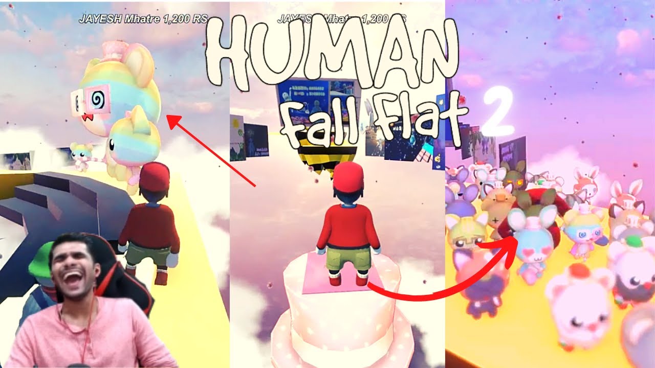 human fall flat main mela (जत्रा) PART 2 | by SHREEMAN LEGEND | #humanfallflat #shreemanlegend