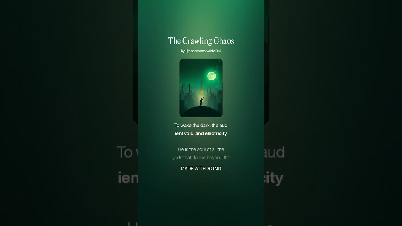 The Crawling Chaos 