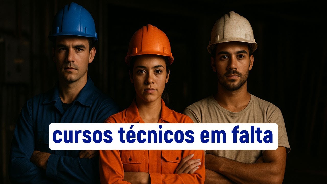 Esses CURSOS TÉCNICOS estão COM FALTA DE PROFISSIONAIS em 2025 (e ninguém fala sobre)