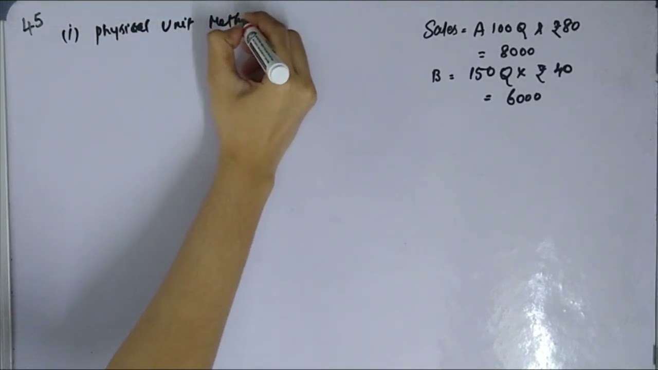 Process Costing &ndash; Joint & By-Products Illustration 45 Tamil CMA INTER GROUP 1 COST ACCOUNTING