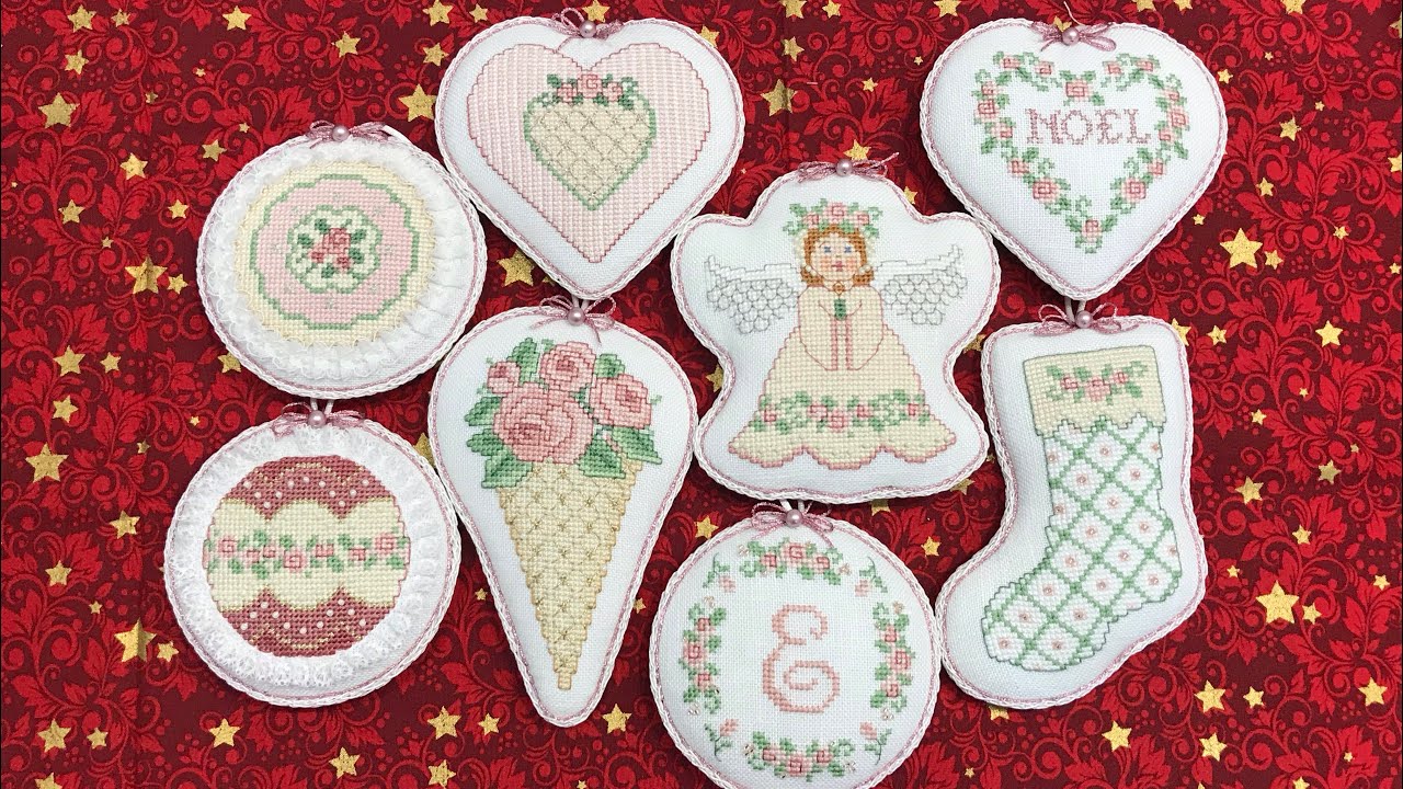 210 Victorian Christmas Treasures Готовые новогодние игрушки