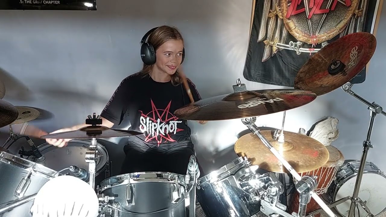 slipknot vermillon drum cover RomeO