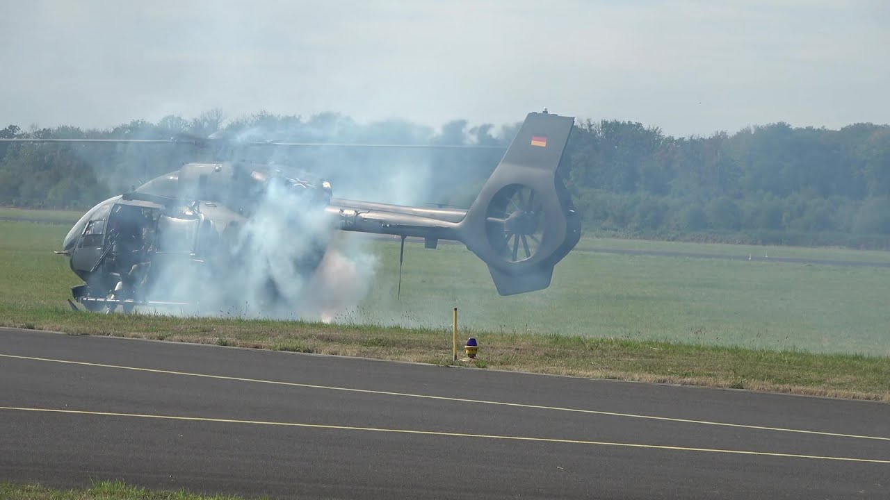 Angriff auf Hubschrauber+Notlandung+Rettung+Schusswechsel auf Fliegerhorst Nörvenich SNAP 22 + O-Ton