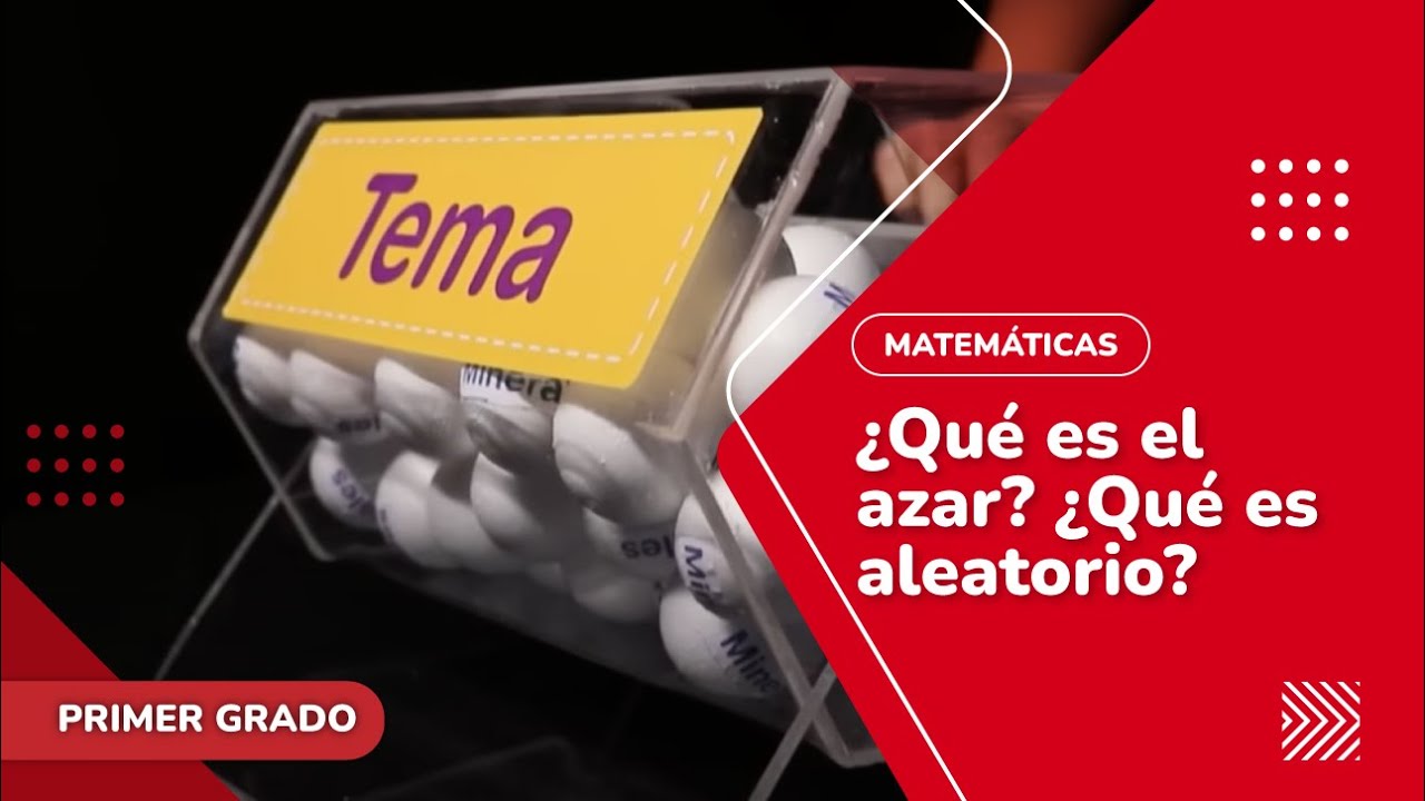 32. &iquest;Qu&eacute; es el azar? &iquest;Qu&eacute; es aleatorio?
