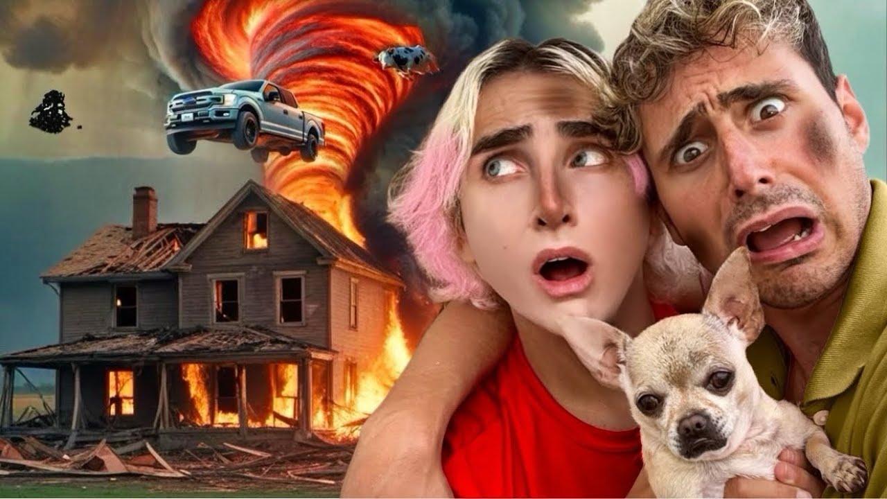 SIAMO SOPRAVVISSUTI A UN TORNADO DI FUOCO CON HOPE&hellip;🔥🌪️