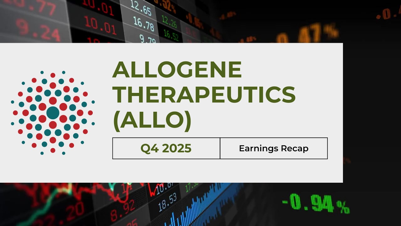 Allogene Therapeutics (ALLO) Q4 2025 Earnings | ALPHA3 Data Could Transform CAR-T for Lymphoma