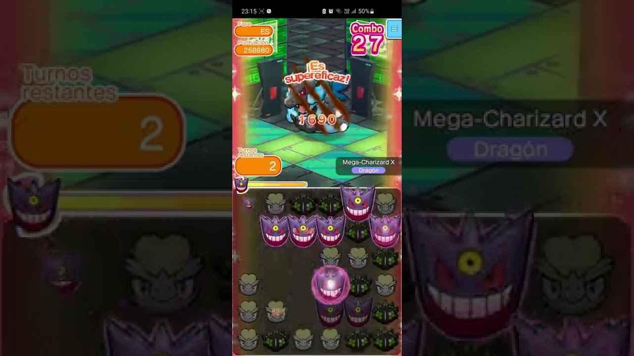 Mega Charizard X Pokemon Shuffle