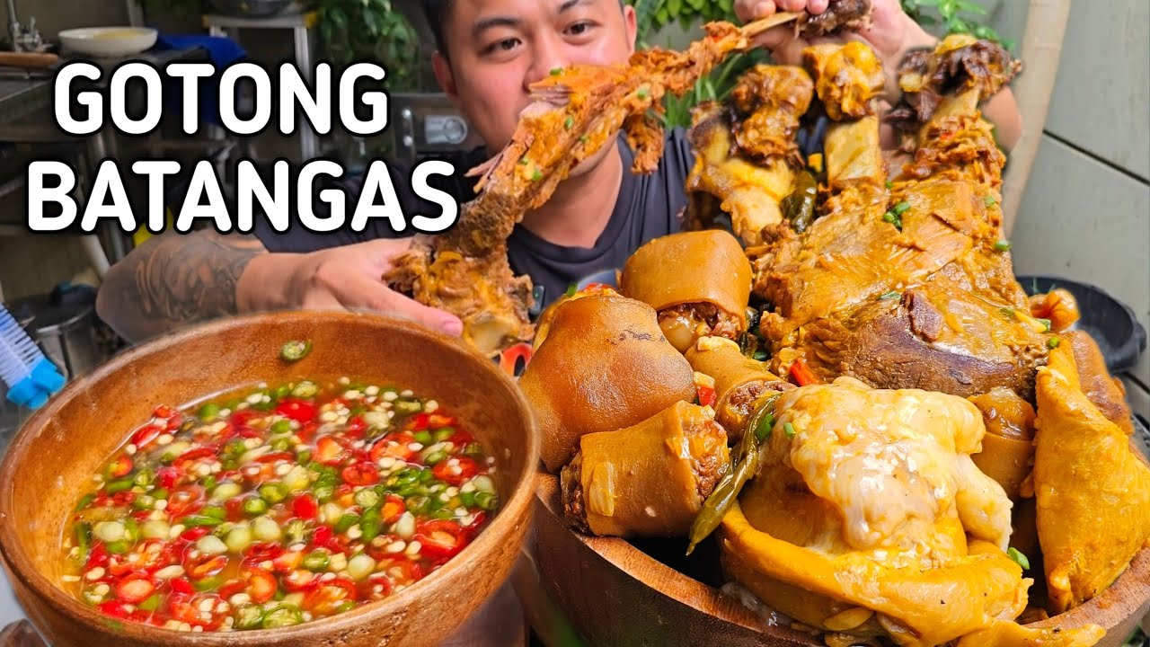 GOTONG BATANGAS | OUTDOOR COOKING | MUKBANG PHILIPPINES