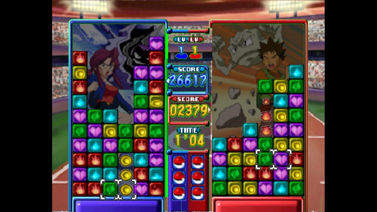 Pokémon Puzzle League - 65k Score w/Cloyster - 2P Time Zone