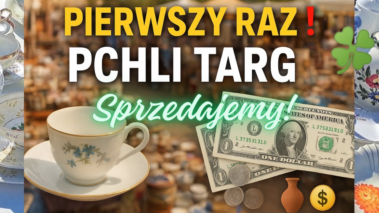 🏺PIERWSZY RAZ NA PCHLIM TARGU ❗ SPRZEDAJEMY ❗PORCELANĘ 💸SKARBY 💸 RUPIECIE💸#pchlitarg #vintage #retro