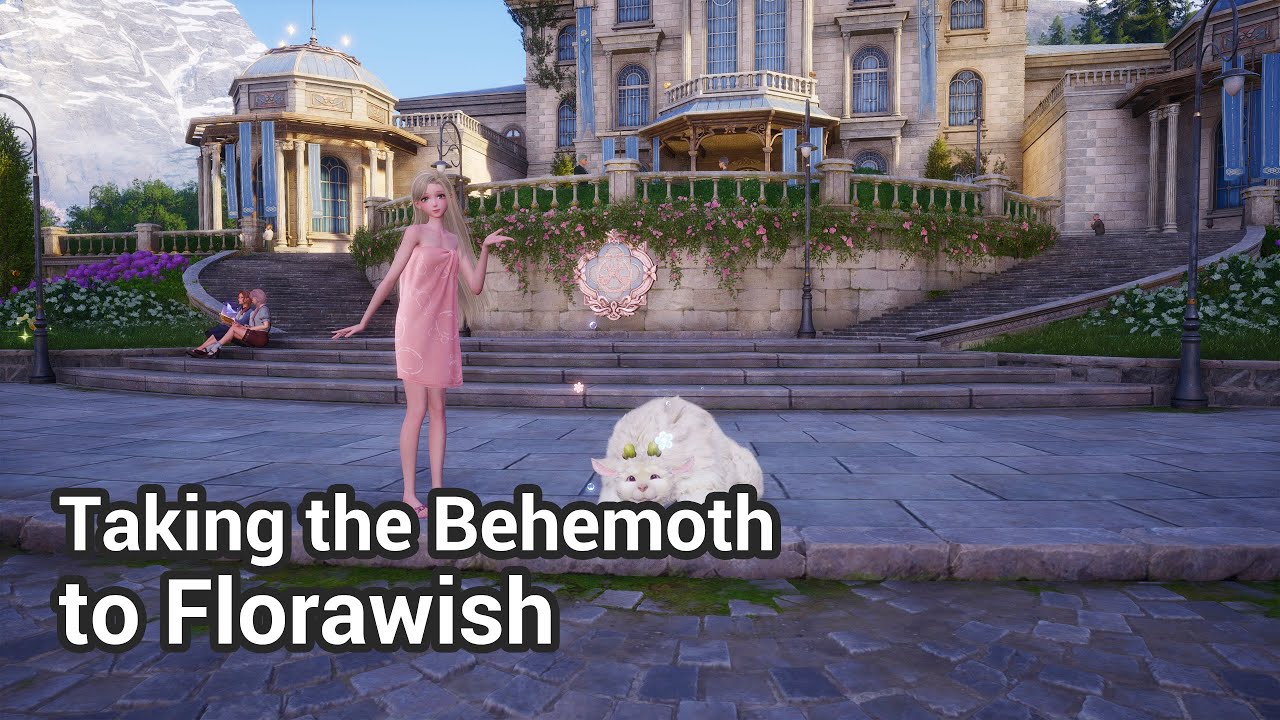 Infinity Nikki 2.1 Mishaps: Taking the Behemoth Fawnling to Florawish