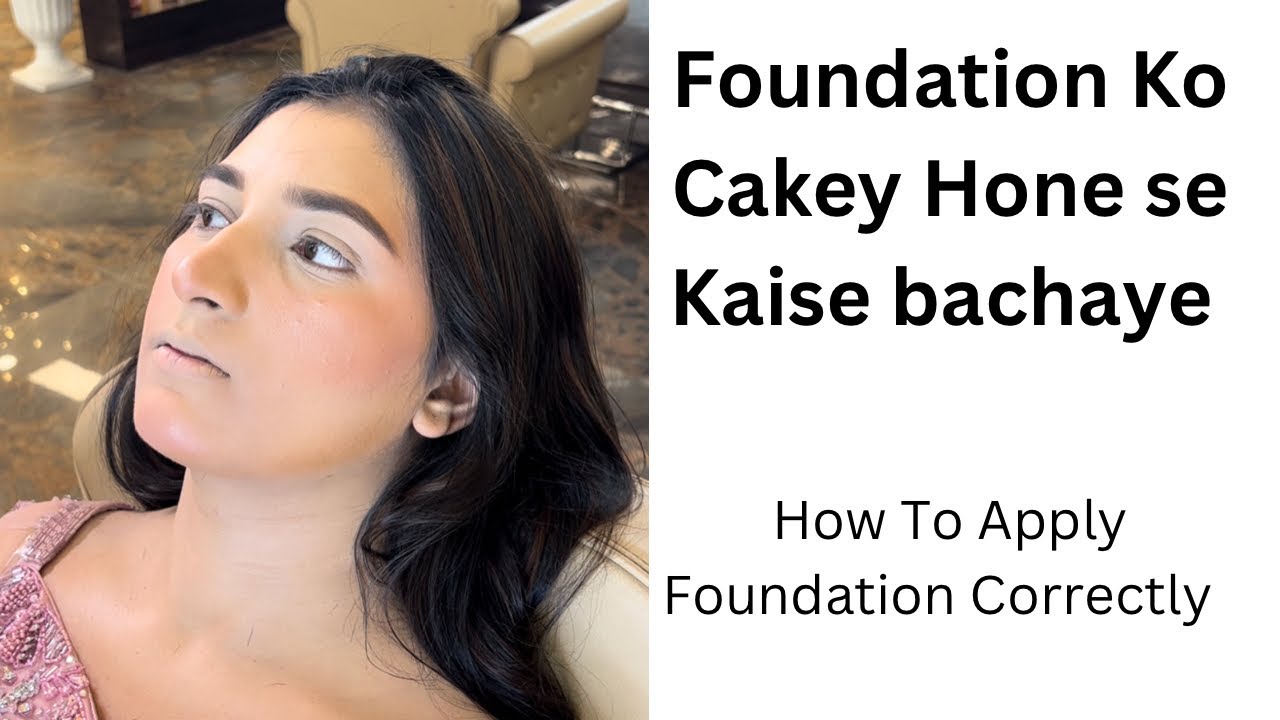 HOW TO APPLY FOUNDATION CORRECTLY | AVOID CAKEY FOUNDATION  | MAGICAL SEHBA