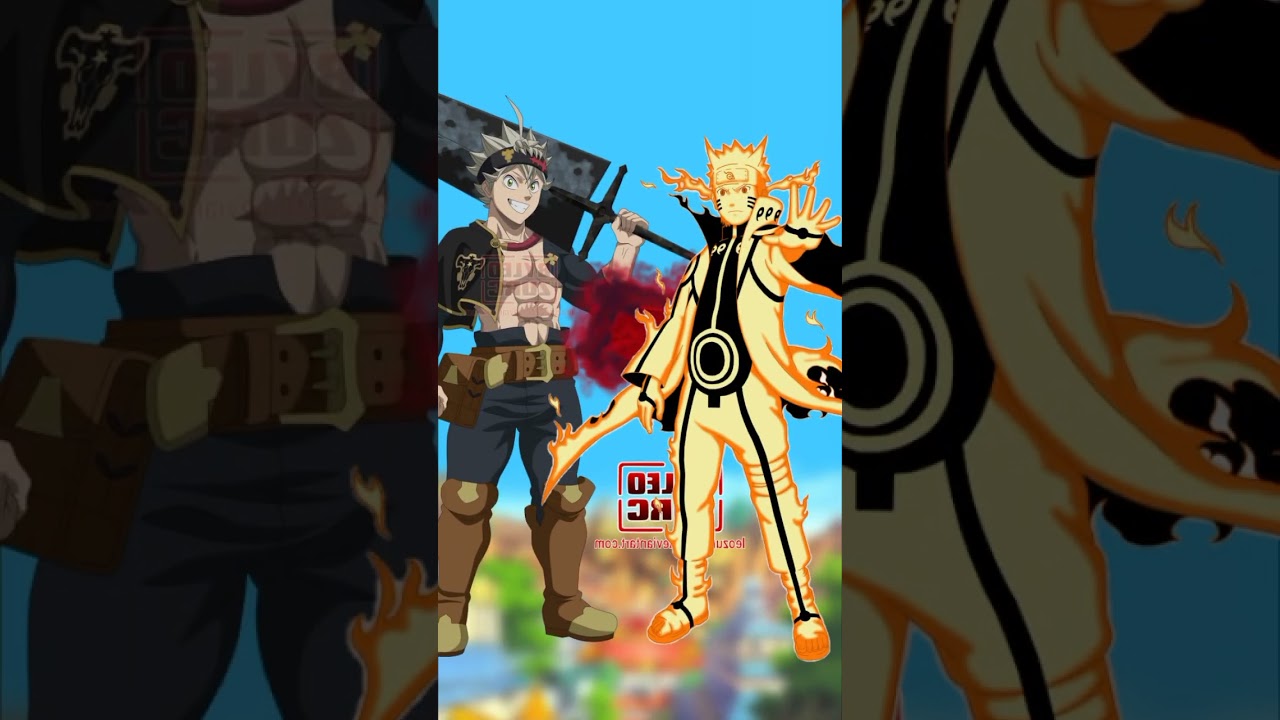 asta vs naruto #whoisstrongest #anime