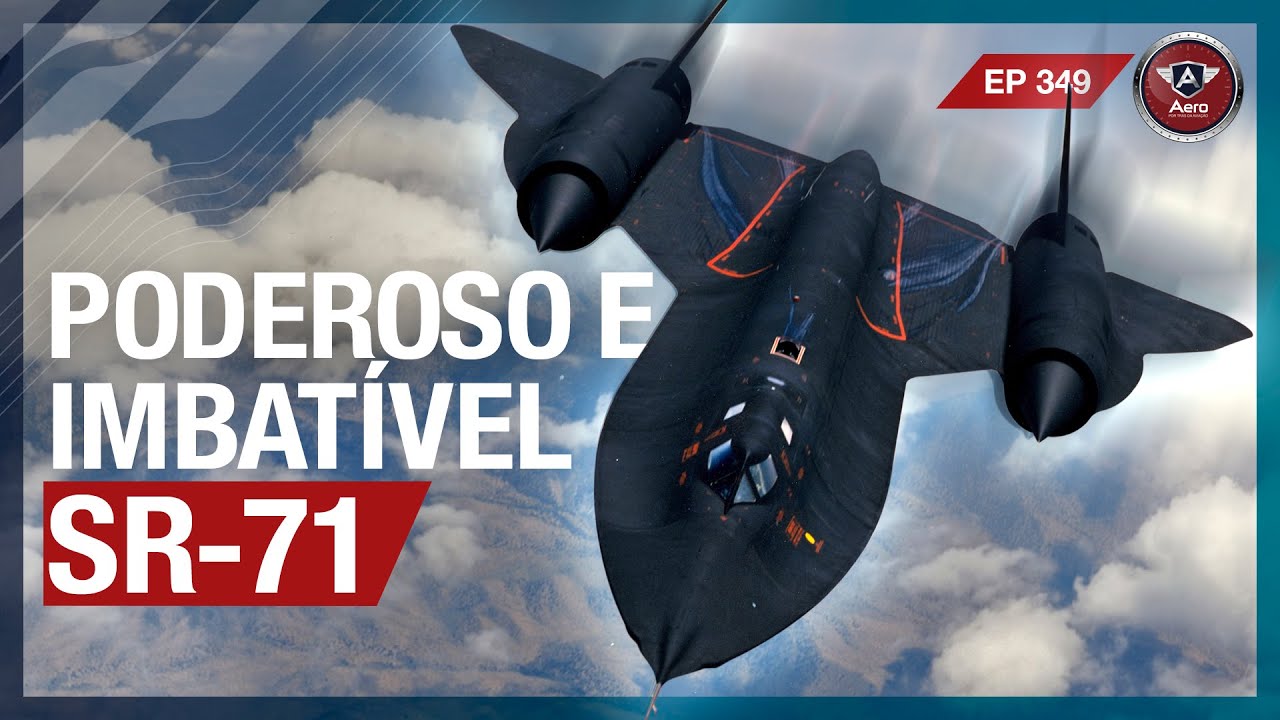 Lockheed SR-71 Blackbird - Até hoje o AVIÃO MAIS RÁPIDO DO MUNDO
