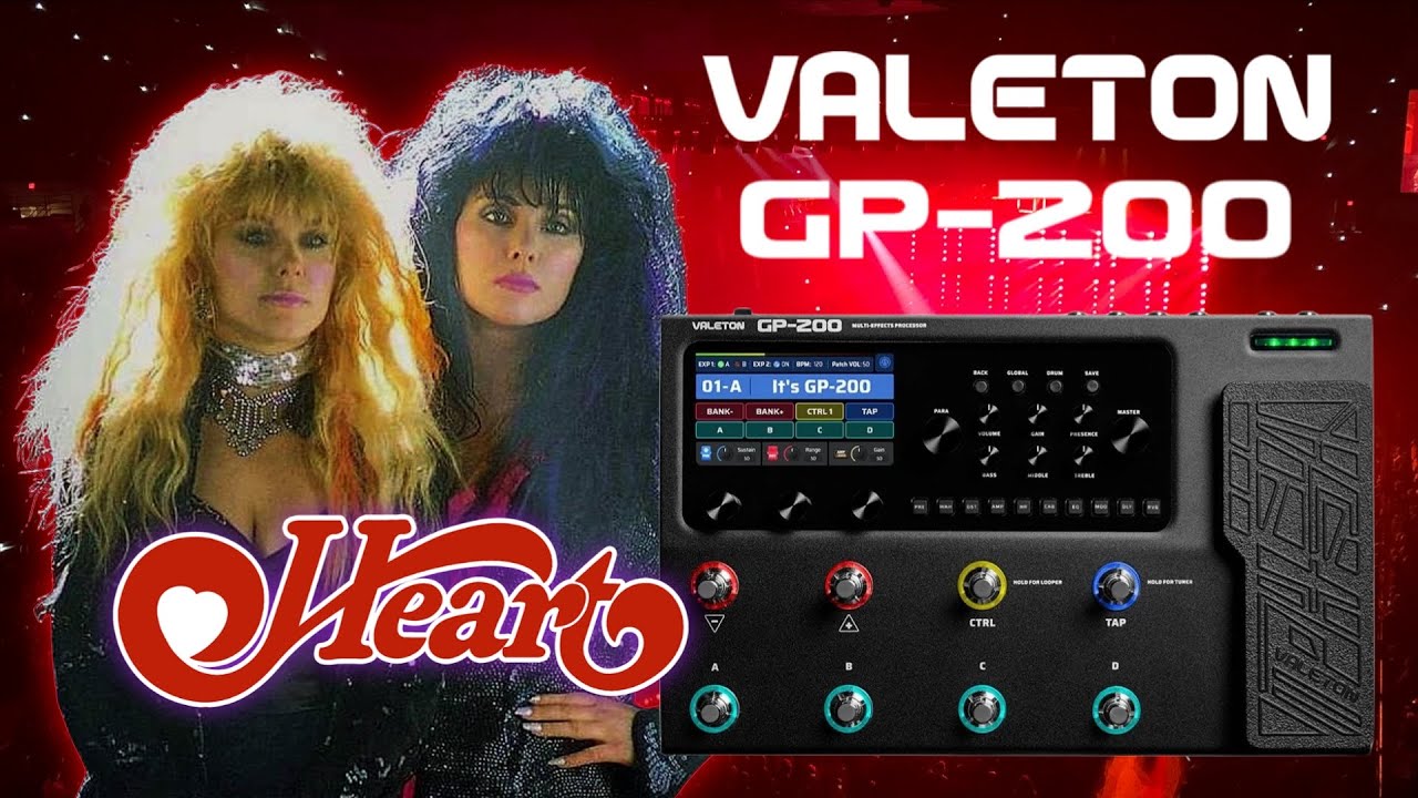 Suena como HEART - Preset para VALETON GP 200 🔥