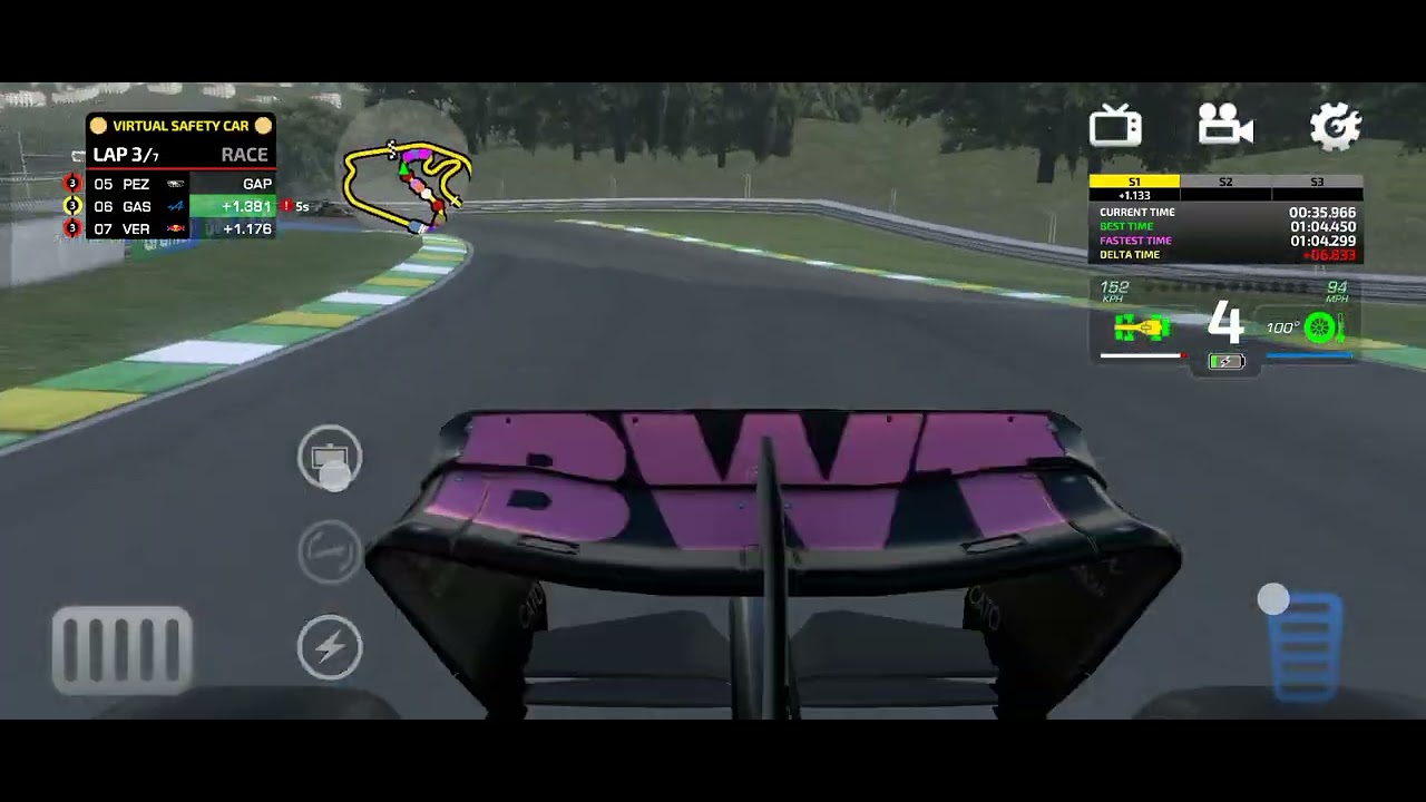 100% Driver levels😶 Brazil 🇧🇷 Circuit at Monoposto 
