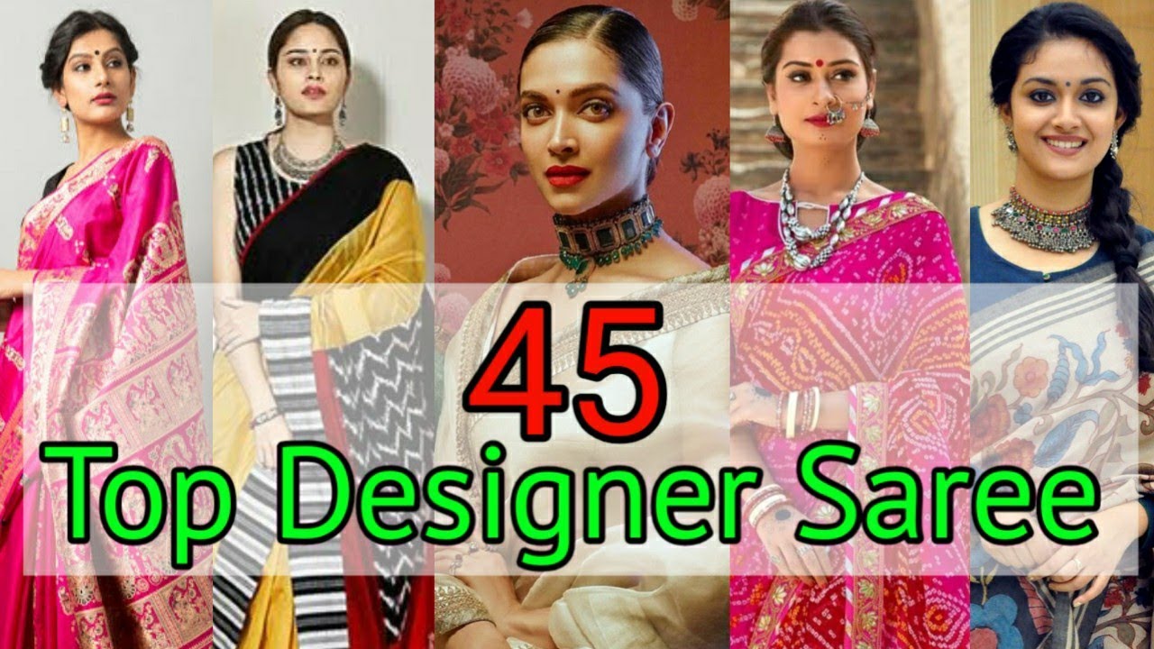 45 types of Saree with name|| Best Fashionable & Traditional & Designer Sare