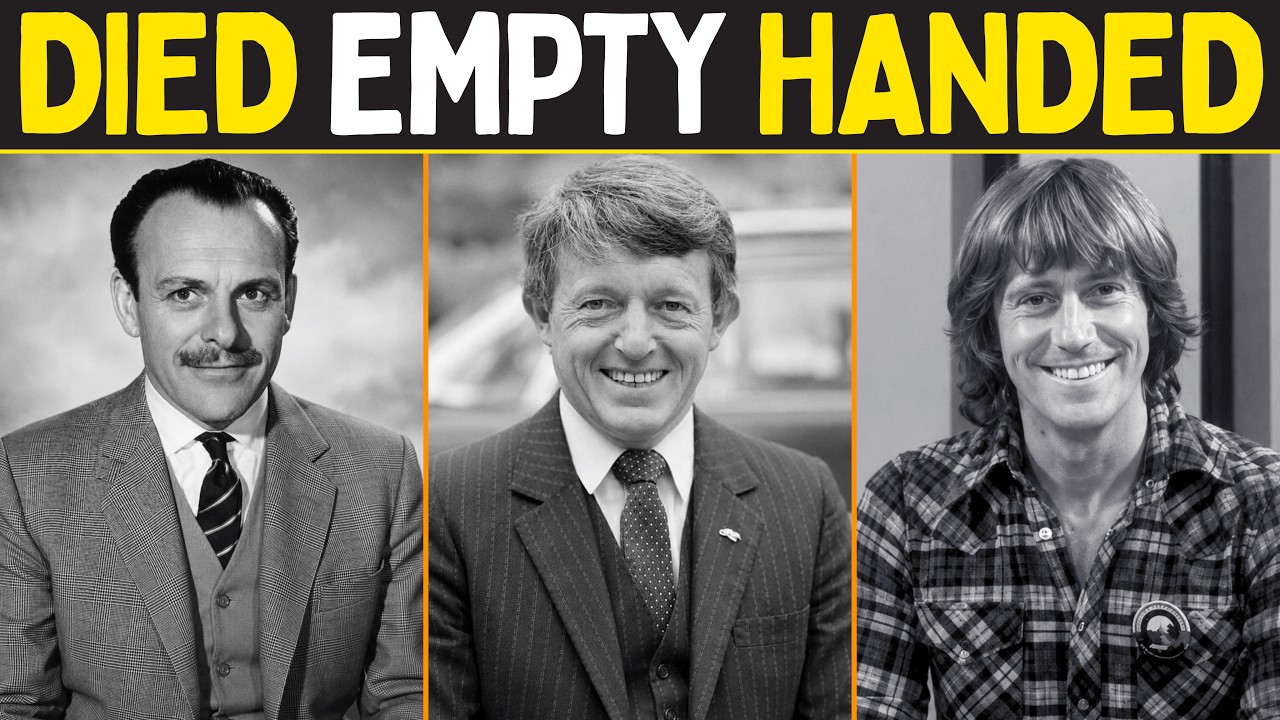 DIED EMPTY HANDED: 35 British TV Legends Who LOST EVERYTHING