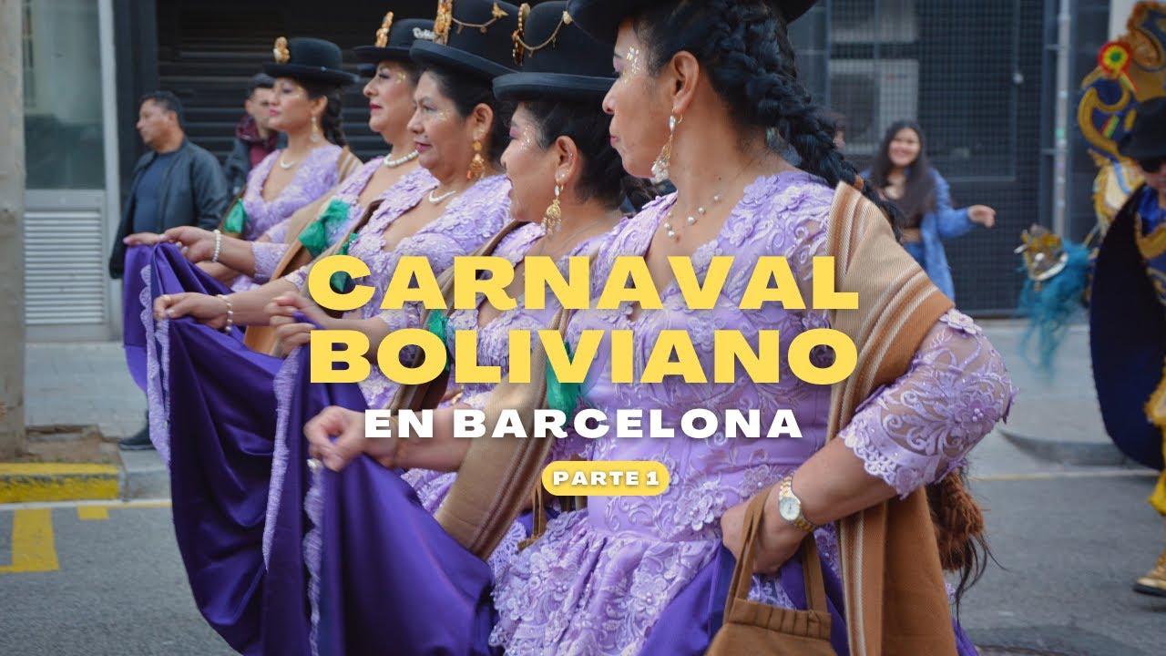Carnaval de Oruro Bolivia en Barcelona | 2024 🇧🇴 | Morenada