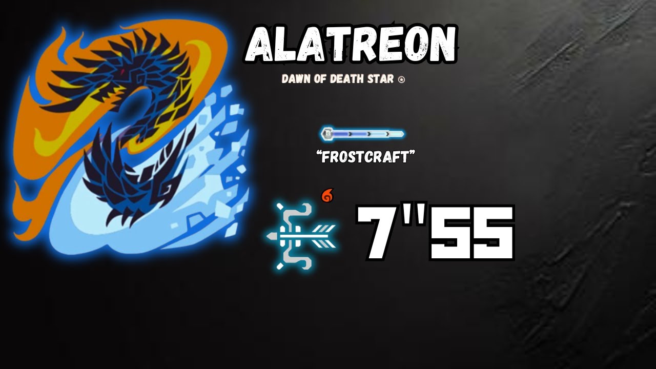 ★MHW IB★ Alatreon 7'55