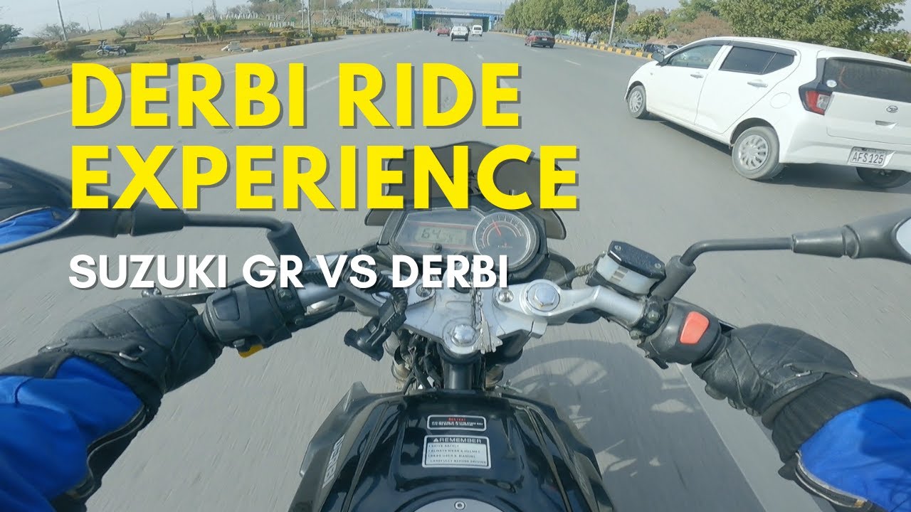 Derbi Ride Experience  | Suzuki GR vs Derbi