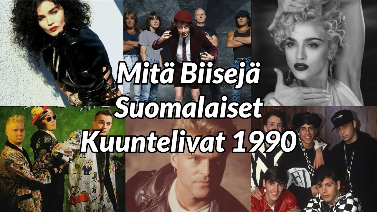 75 Suosittua Biisiä Suomessa 1990